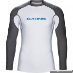 Dakine Men's Heavy Duty Snug Fit Long Sleeve Sun Protection Rashguard White B06WCZ6ZLR
